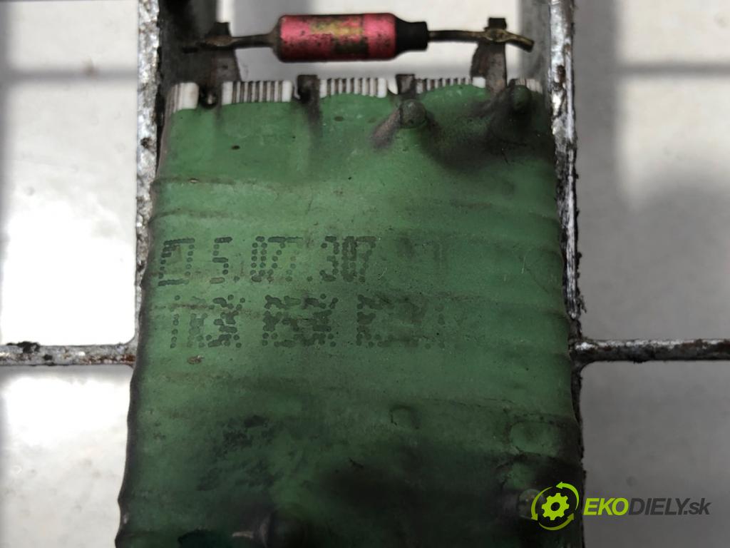 FIAT DUCATO Autobus (244_) 2002 - 2022    2.0 JTD 62 kW [84 KM] olej napędowy 2002 - 2022  Odpor, rezistor kúrenia vzduchu  (Odpory (rezistory) kúrenia)