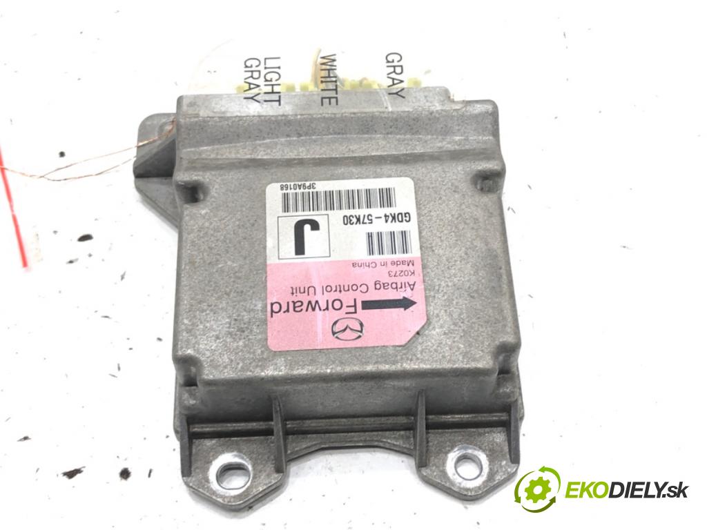 MAZDA 6 Kombi (GH) 2007 - 2013    2.2 MZR-CD (GH10) 120 kW [163 KM] olej napędowy 2008 - 2013  senzor airbag GDK4-57K30 (Snímače)