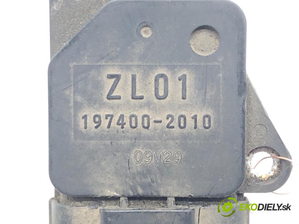 MAZDA 6 Kombi (GH) 2007 - 2013    2.2 MZR-CD (GH10) 120 kW [163 KM] olej napędowy 2008 - 2013  Váha vzduchu 197400-2010 (Váhy vzduchu)