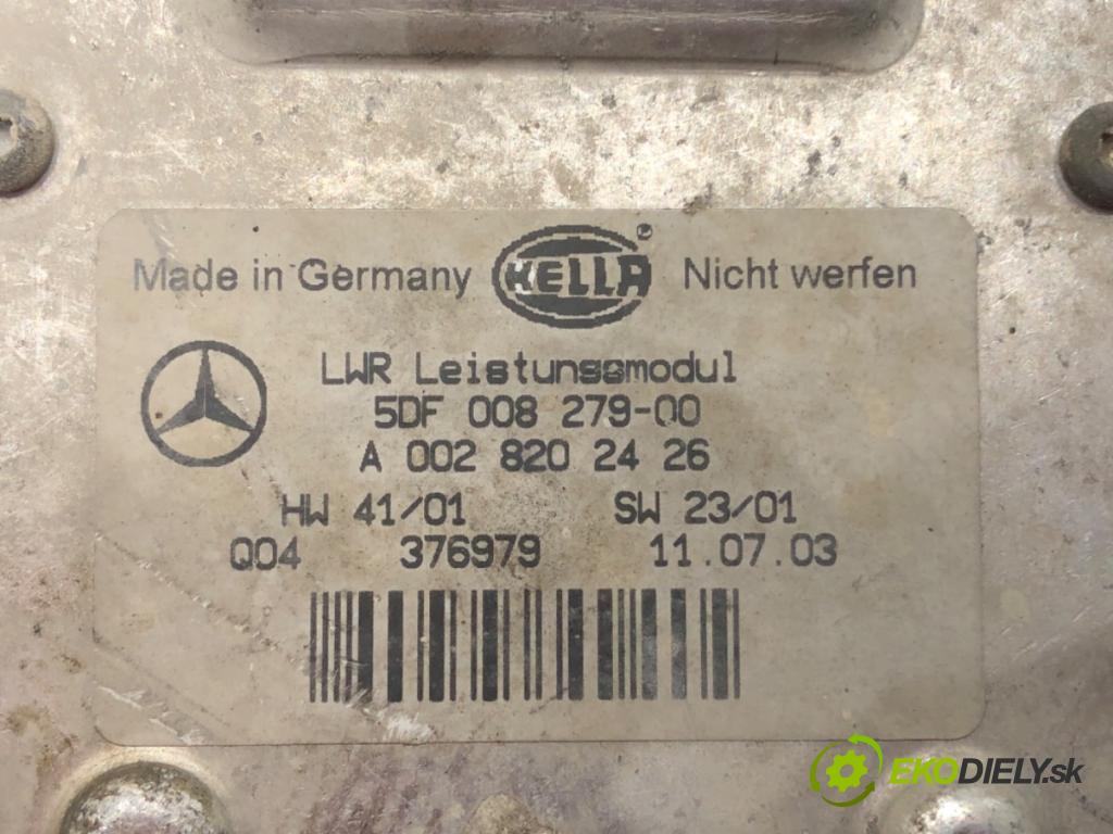 MERCEDES-BENZ KLASA E (W211) 2002 - 2009    E 270 CDI (211.016) 130 kW [177 KM] olej napędowy 2002 - 2008  Menič XENON A0028202426 (Riadiace jednotky xenónu)