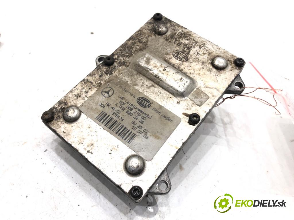 MERCEDES-BENZ KLASA E (W211) 2002 - 2009    E 270 CDI (211.016) 130 kW [177 KM] olej napędowy 2002 - 2008  Menič XENON A0028202426 (Riadiace jednotky xenónu)