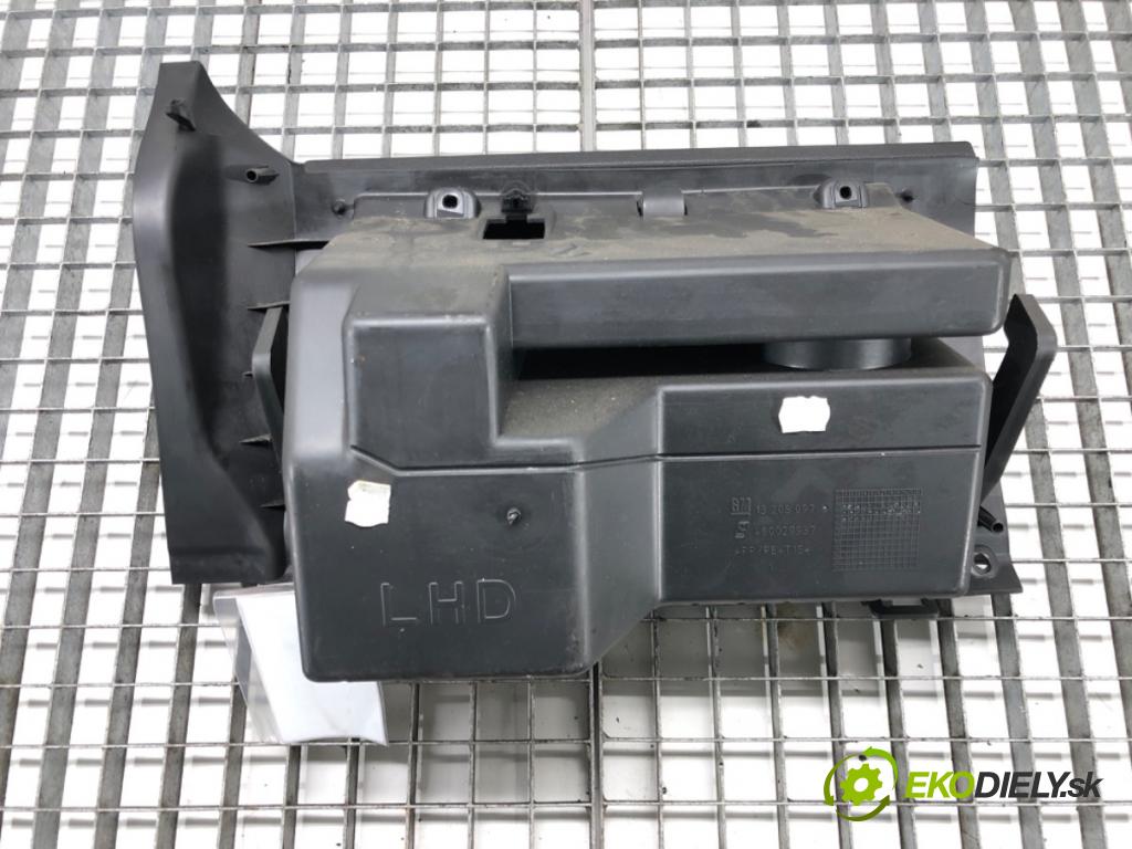 OPEL CORSA D (S07) 2006 - 2014    1.7 CDTI (L08, L68) 92 kW [125 KM] olej napędowy 2006 - 2011  Priehradka, kastlík spolujazdca  (Priehradky, kastlíky)