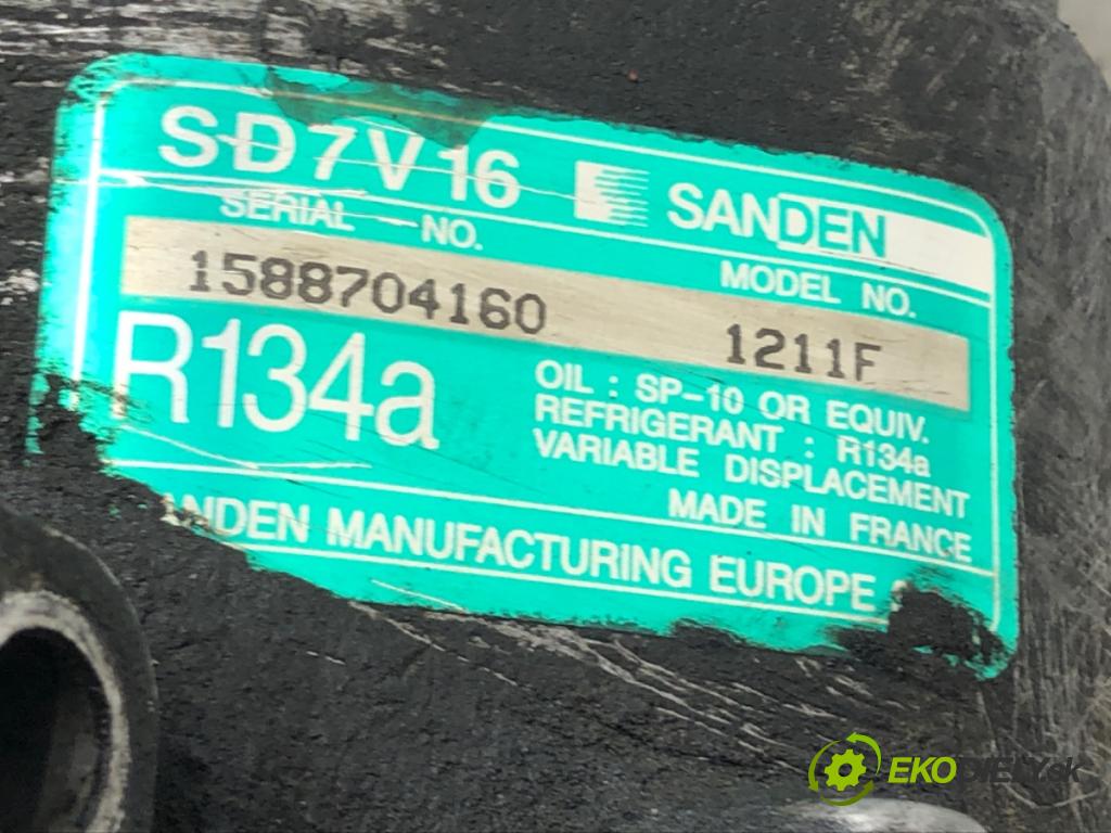 CITROEN C5 I Break (DE_) 2001 - 2004    2.0 16V (DERFNF, DERFNC, RERFNC) 100 kW [136 KM] benzyna 2001 - 2004  kompresor klimatizace SD7V16 (Kompresory)