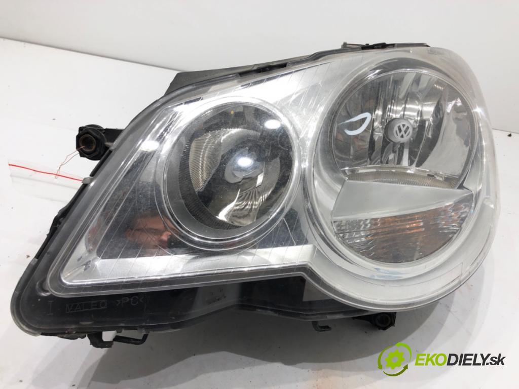 VW POLO (9N_, 9A_) 2001 - 2014    1.4 TDI 51 kW [70 KM] olej napędowy 2005 - 2009  Svetlomet ľavy predný 6Q1941007AT