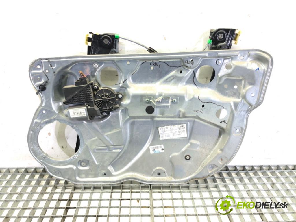 VW POLO (9N_, 9A_) 2001 - 2014    1.4 TDI 51 kW [70 KM] olej napędowy 2005 - 2009  mechanismus okna pravý přední část 3B1837016CC