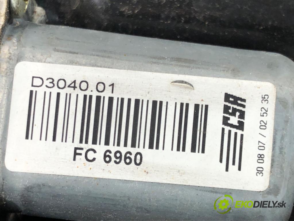 LAND ROVER FREELANDER 2 (L359) 2006 - 2015    2.2 TD4 4x4 118 kW [160 KM] olej napędowy 2006 - 2014  mechanismus okna pravý přední část