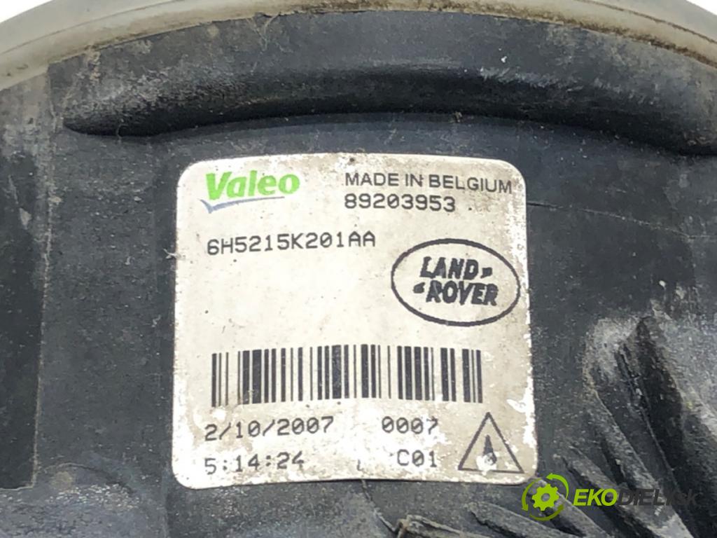 LAND ROVER FREELANDER 2 (L359) 2006 - 2015    2.2 TD4 4x4 118 kW [160 KM] olej napędowy 2006 - 2014  hmlové svetlo, hmlovka levý přední část 6H5215K201AA
