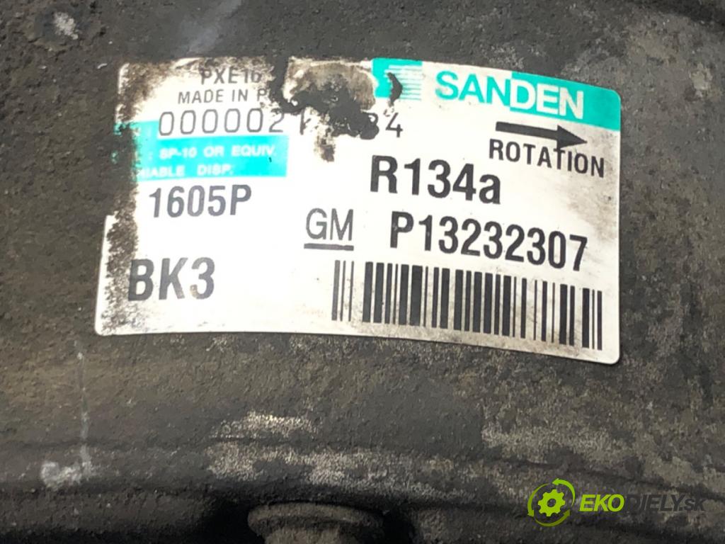 OPEL INSIGNIA A (G09) 2008 - 2017    2.0 CDTI (68) 118 kW [160 KM] olej napędowy 2008 - 2017  kompresor klimatizace P13232307 (Kompresory)