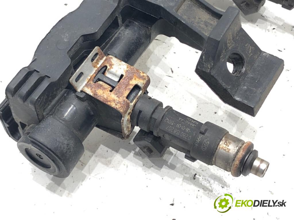 FORD FIESTA VI (CB1, CCN) 2008 - 2022    1.4 71 kW [97 KM] benzyna 2008 - 2012  Lišta vstrekovacia 8A6G-AA (Vstrekovacie lišty)