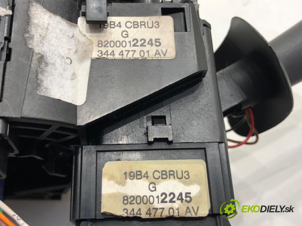 RENAULT LAGUNA II (BG0/1_) 2001 - 2007    2.0 16V Turbo (BG0S, BG1L, BG1M) 120 kW [163 KM] benzyna 2003 - 2005  Prepínač kombinovaný 8200260781 (Prepínače, spínače, tlačidlá a ovládače kúrenia)