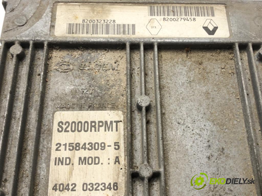 RENAULT LAGUNA II (BG0/1_) 2001 - 2007    2.0 16V Turbo (BG0S, BG1L, BG1M) 120 kW [163 KM] benzyna 2003 - 2005  riadiaca jednotka Motor 8200323228 (Riadiace jednotky)