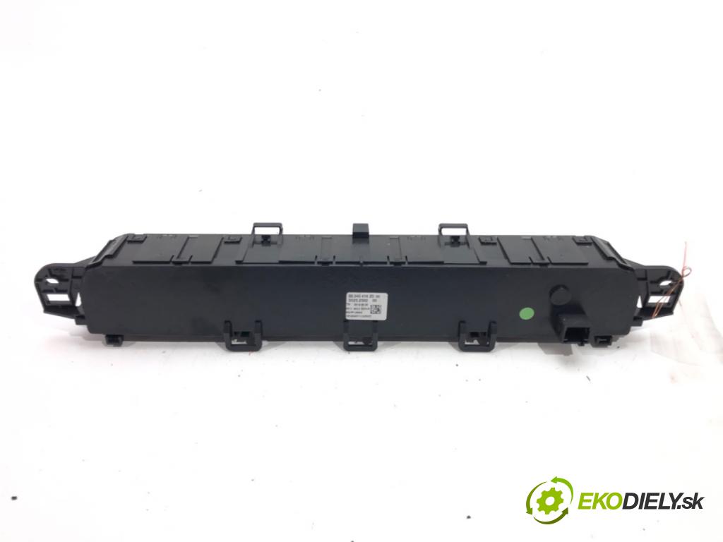 PEUGEOT PARTNER Nadwozie pełne/minivan (K9) 2018 - 2022    1.5 BlueHDi 100 75 kW [102 KM] olej napędowy 2019 - 2022  Panel ovládania kúrenia 98340416ZD (Prepínače, spínače, tlačidlá a ovládače kúrenia)