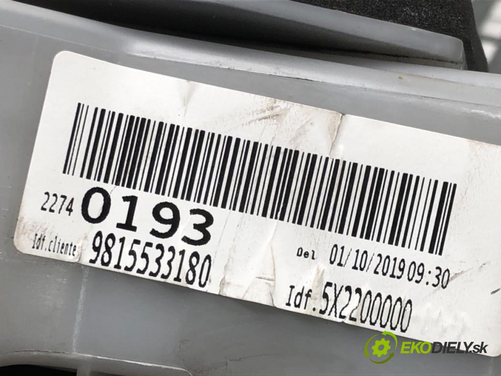 PEUGEOT PARTNER Nadwozie pełne/minivan (K9) 2018 - 2022    1.5 BlueHDi 100 75 kW [102 KM] olej napędowy 2019 - 2022  topné těleso radiátor topení komplet KOMBAJN 9815533180 (Radiátory topení)