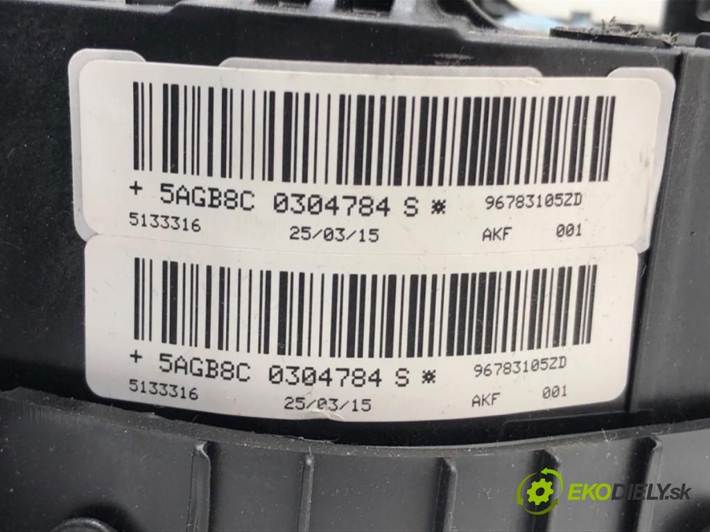 PEUGEOT 308 SW II (LC_, LJ_, LR_, LX_, L4_) 2014 - 2021    1.6 BlueHDi 120 88 kW [120 KM] olej napędowy 2014 - 2021  AirBag volantu 96783105ZD (Airbagy)