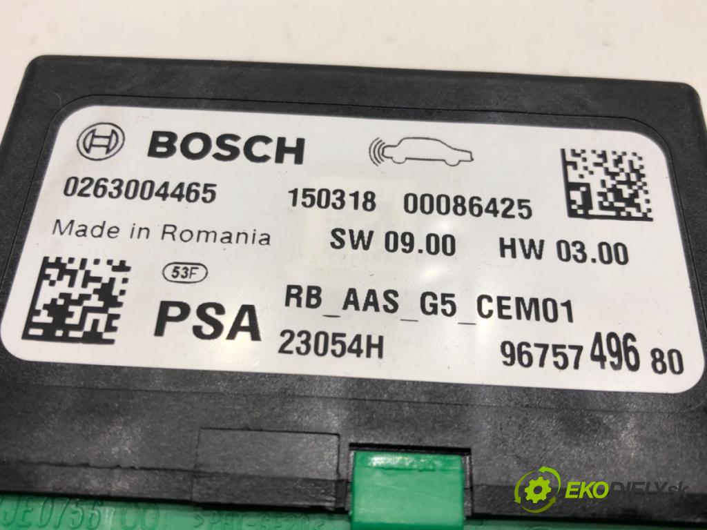 PEUGEOT 308 SW II (LC_, LJ_, LR_, LX_, L4_) 2014 - 2021    1.6 BlueHDi 120 88 kW [120 KM] olej napędowy 2014 - 2021  Modul PDC 9675749680 (Ostatné)