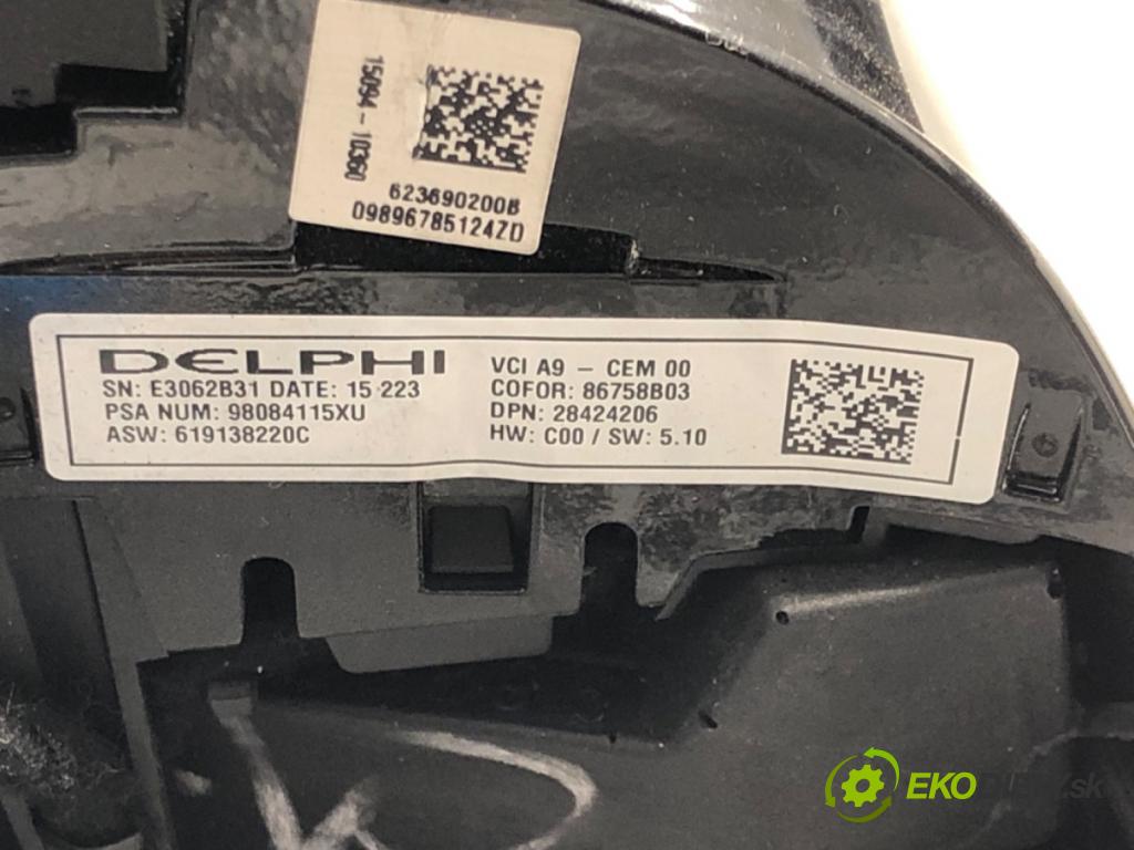 PEUGEOT 308 SW II (LC_, LJ_, LR_, LX_, L4_) 2014 - 2021    1.6 BlueHDi 120 88 kW [120 KM] olej napędowy 2014 - 2021  Volant 98084115XU (Volanty)