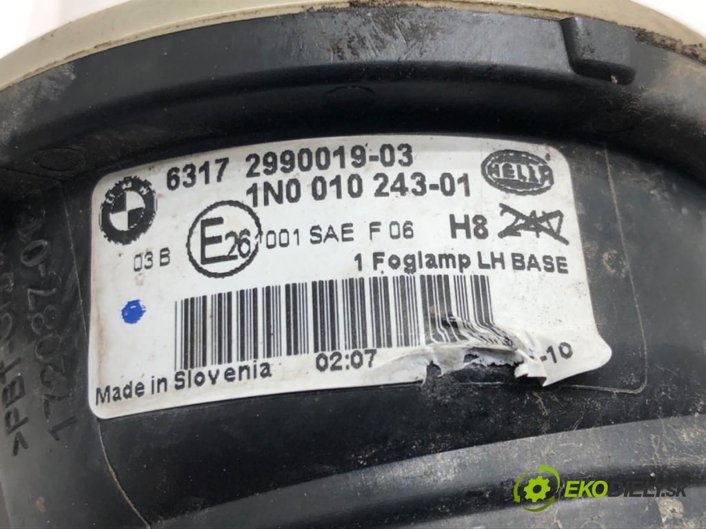 BMW X1 (E84) 2009 - 2015    sDrive 20 d 130 kW [177 KM] olej napędowy 2009 - 2015  hmlové svetlo, hmlovka levý přední část 2990019