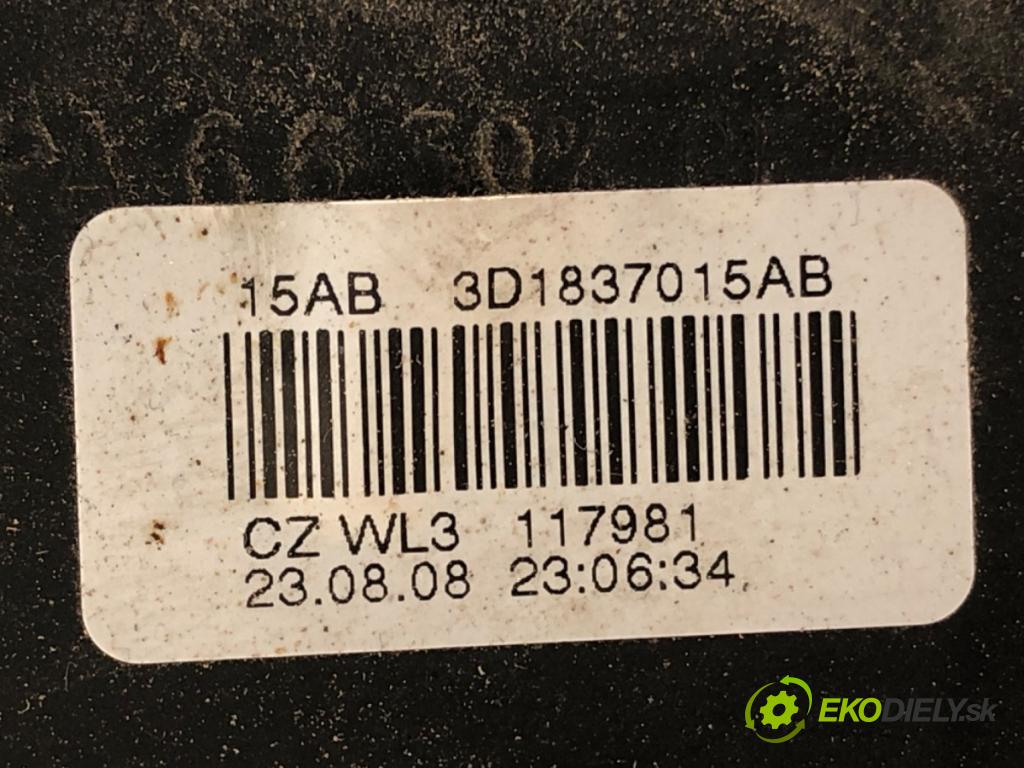 VW CADDY III Nadwozie pełne/minivan (2KA, 2KH, 2CA, 2CH) 2004 - 2015    2.0 SDI 51 kW [70 KM] olej napędowy 2004 - 2010  zámok dveře levý přední část 3D1837015AB