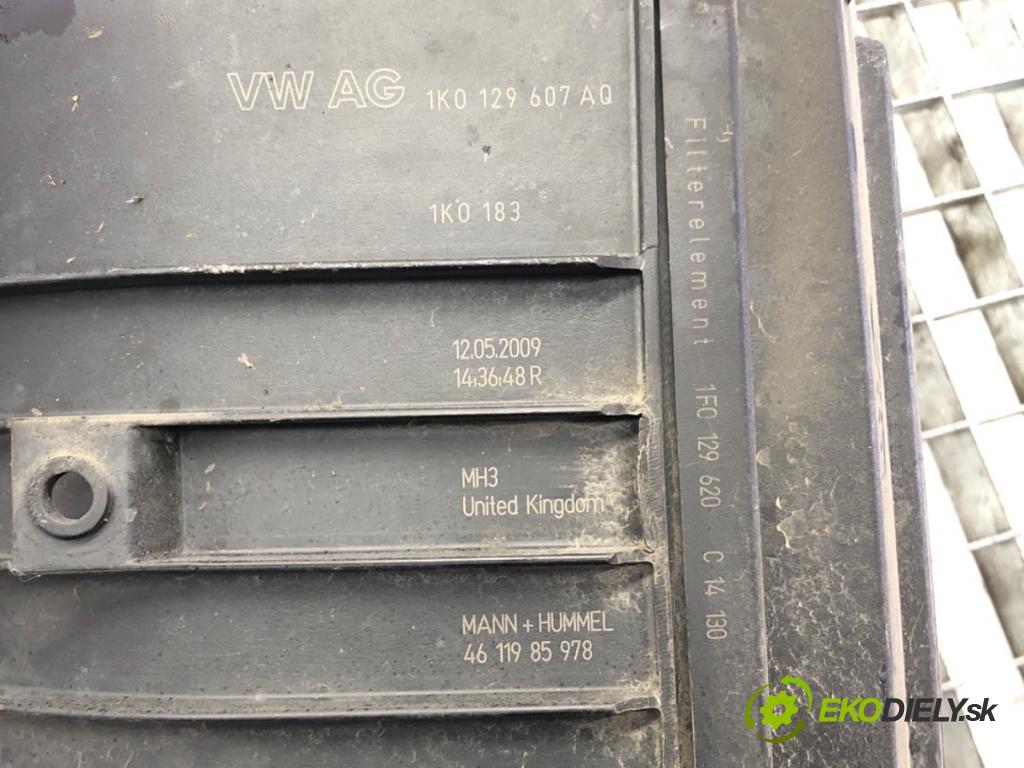 VW CADDY III Nadwozie pełne/minivan (2KA, 2KH, 2CA, 2CH) 2004 - 2015    2.0 SDI 51 kW [70 KM] olej napędowy 2004 - 2010  Obal filtra vzduchu 1K0129607AQ (Obaly filtrov vzduchu)