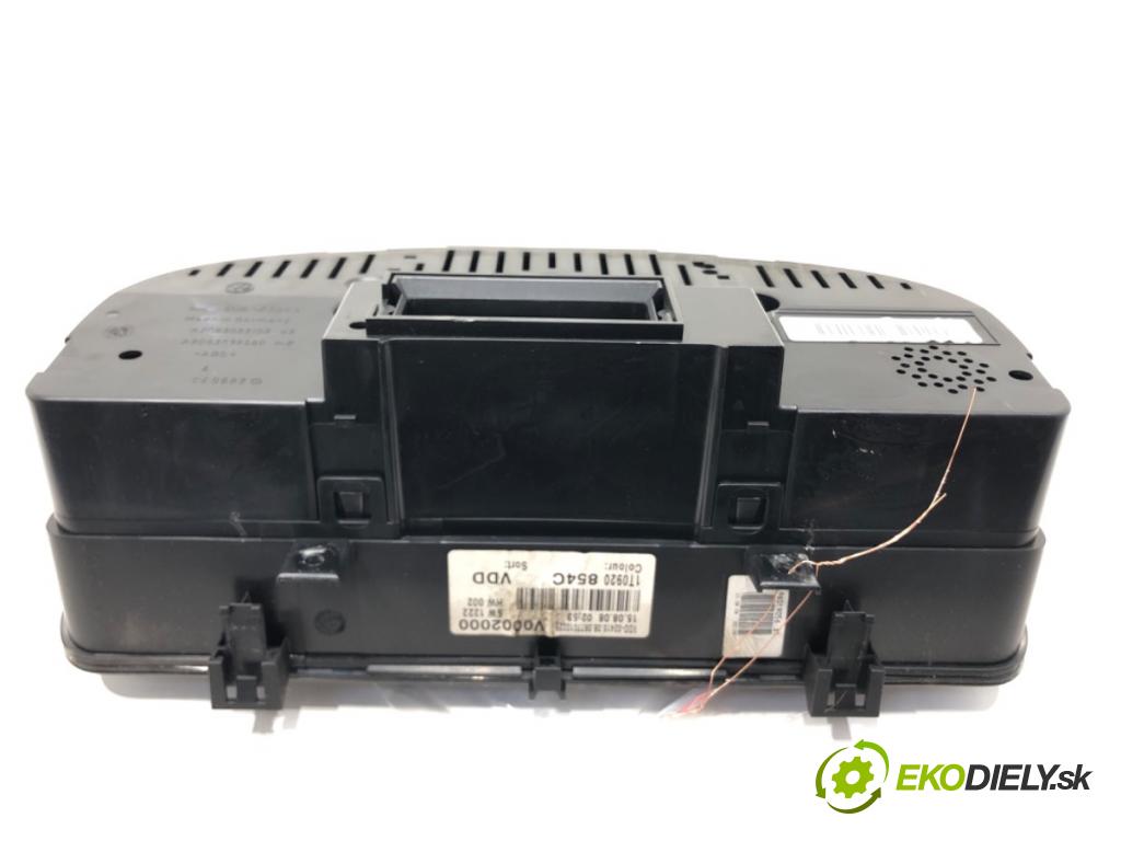 VW CADDY III Nadwozie pełne/minivan (2KA, 2KH, 2CA, 2CH) 2004 - 2015    2.0 SDI 51 kW [70 KM] olej napędowy 2004 - 2010  Prístrojovka 1T0920854C (Prístrojové dosky, displeje)