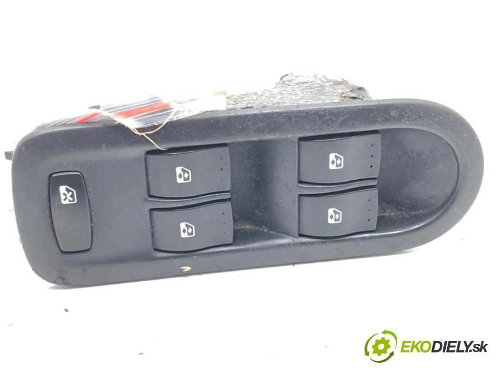 RENAULT SCÉNIC II (JM0/1_) 2003 - 2010    1.6 (JM0C, JM0J, JM1B) 83 kW [113 KM] benzyna 2003 - 2006  Prepínač okien  (Prepínače, spínače, tlačidlá a ovládače kúrenia)