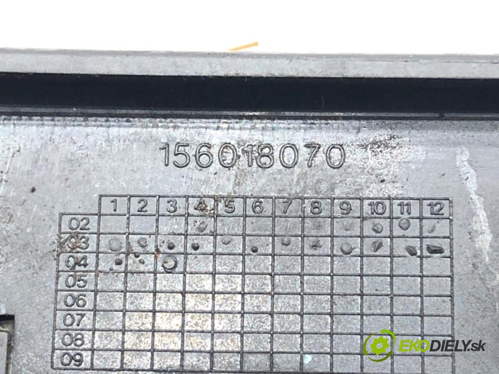 RENAULT SCÉNIC II (JM0/1_) 2003 - 2010    1.6 (JM0C, JM0J, JM1B) 83 kW [113 KM] benzyna 2003 - 2006  Prepínač okien  (Prepínače, spínače, tlačidlá a ovládače kúrenia)