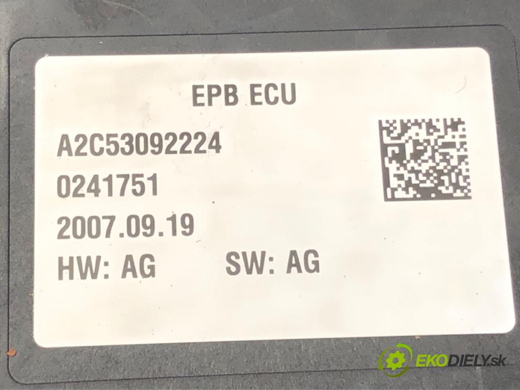 CITROEN C4 PICASSO I nadwozie wielkoprzestrzenne (MPV) (UD_) 2006 - 2015    1.6 HDi 80 kW [109 KM] olej napędowy 2007 - 2013  BRZDA: ručný elektrický A2C53092224 (Ručné brzdy)