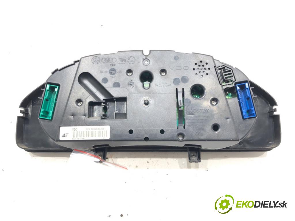 SEAT ALHAMBRA (7V8, 7V9) 1996 - 2010    1.9 TDI 85 kW [115 KM] olej napędowy 2000 - 2010  Prístrojovka 7M7920800G (Prístrojové dosky, displeje)