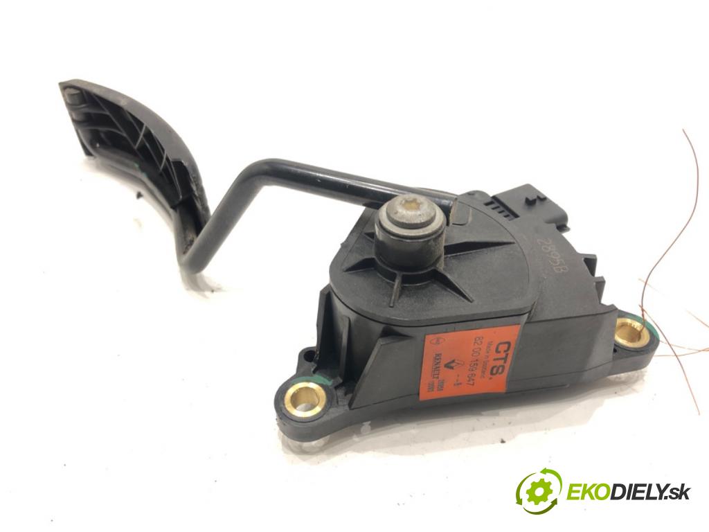 RENAULT SCÉNIC II (JM0/1_) 2003 - 2010    1.9 D 85 kW [116 KM] olej napędowy 2006 - 2008  Potenciometer plynu 8200159647 (Pedále)