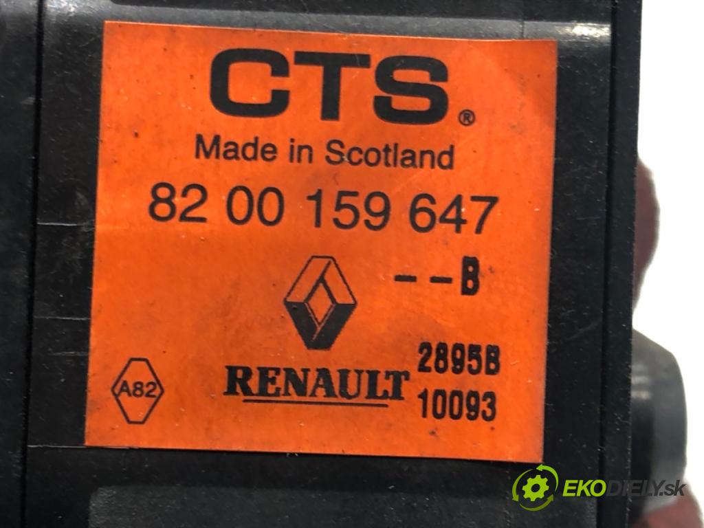 RENAULT SCÉNIC II (JM0/1_) 2003 - 2010    1.9 D 85 kW [116 KM] olej napędowy 2006 - 2008  Potenciometer plynu 8200159647 (Pedále)