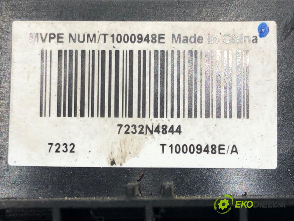 RENAULT SCÉNIC II (JM0/1_) 2003 - 2010    1.9 D 85 kW [116 KM] olej napędowy 2006 - 2008  Odpor, rezistor kúrenia vzduchu T1000948E (Odpory (rezistory) kúrenia)