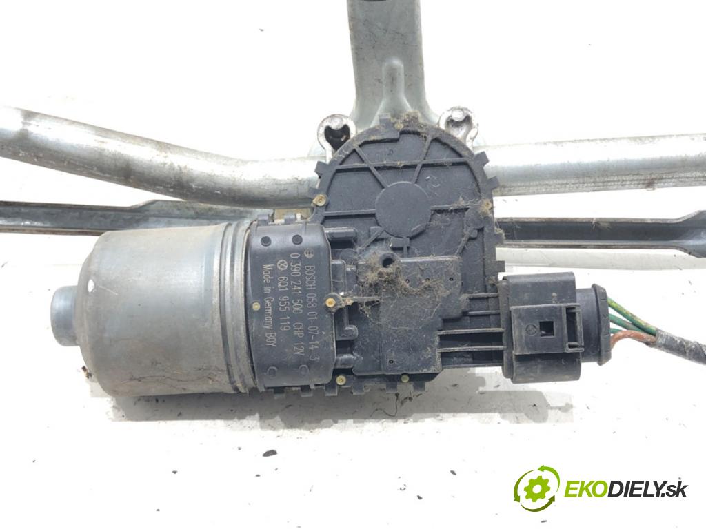 SKODA FABIA I (6Y2) 1999 - 2008    1.4 44 kW [60 KM] benzyna 2000 - 2002  Mechanizmus stieračov predný 6Q1955119 (Motorčeky stieračov predné)