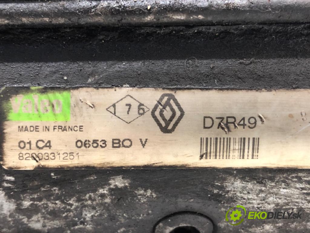 RENAULT SCÉNIC II (JM0/1_) 2003 - 2010    1.9 dCi (JM0G, JM12, JM1G, JM2C) 88 kW [120 KM] olej napędowy 2003 - 2006  Štartér 8200331251 (Štartéry)