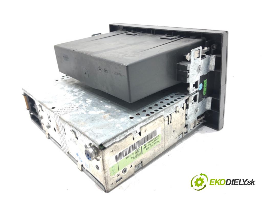 OPEL MERIVA A nadwozie wielkoprzestrzenne (MPV) (X03) 2003 - 2010    1.7 CDTI (E75) 74 kW [100 KM] olej napędowy 2003 - 2010  RADIO 13127012 (Audio zariadenia)