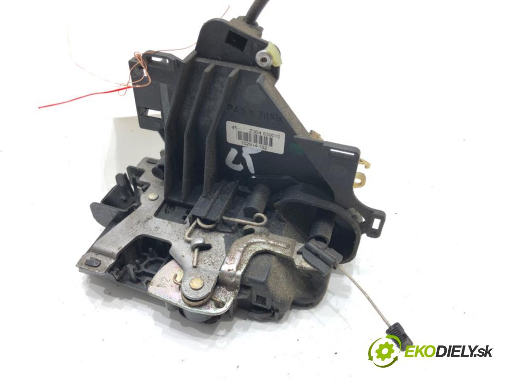 VW POLO (9N_, 9A_) 2001 - 2014    1.4 TDI 55 kW [75 KM] olej napędowy 2001 - 2005  zámok dveře levý zadní část