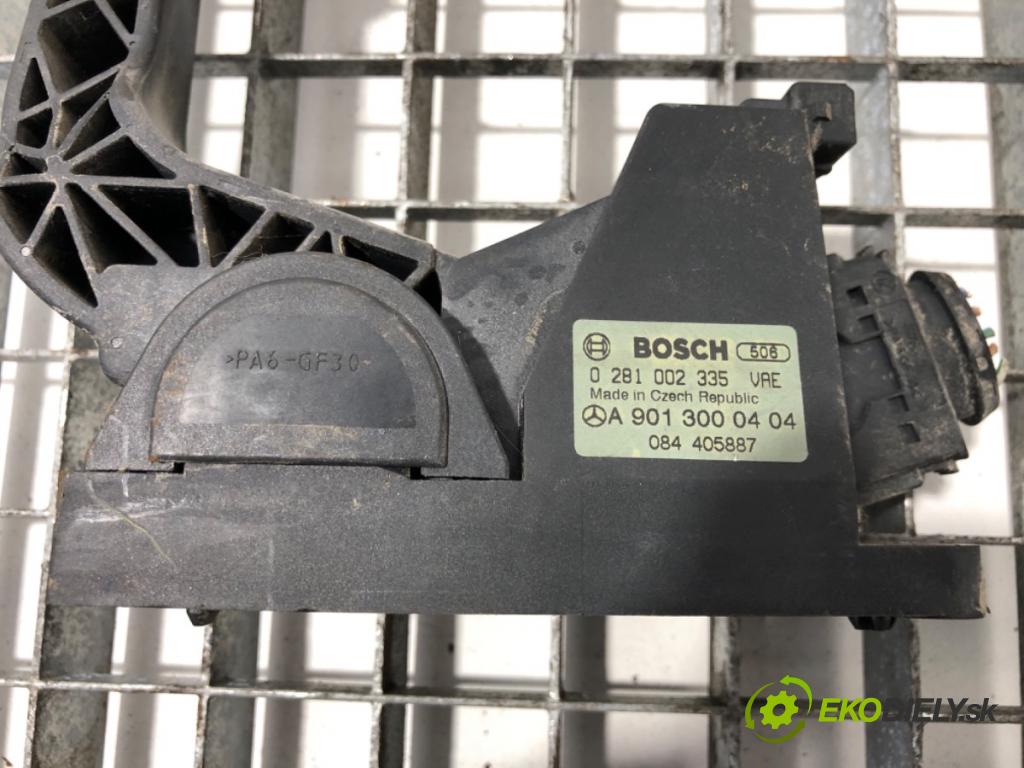 MERCEDES-BENZ VITO Autobus (W638) 1996 - 2003    112 CDI 2.2 (638.194) 90 kW [122 KM] olej napędowy 1999 - 2003  Potenciometer plynu 0281002335 (Pedále)