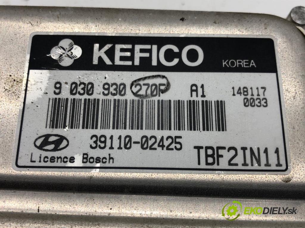 HYUNDAI GETZ (TB) 2001 - 2011    1.1 46 kW [63 KM] benzyna 2002 - 2005  řídící jednotka motora 39110-02450 (Řídící jednotky)