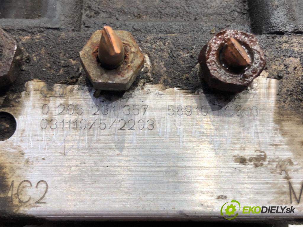 HYUNDAI GETZ (TB) 2001 - 2011    1.1 46 kW [63 KM] benzyna 2002 - 2005  Pumpa ABS 0265231357 (Pumpy ABS)