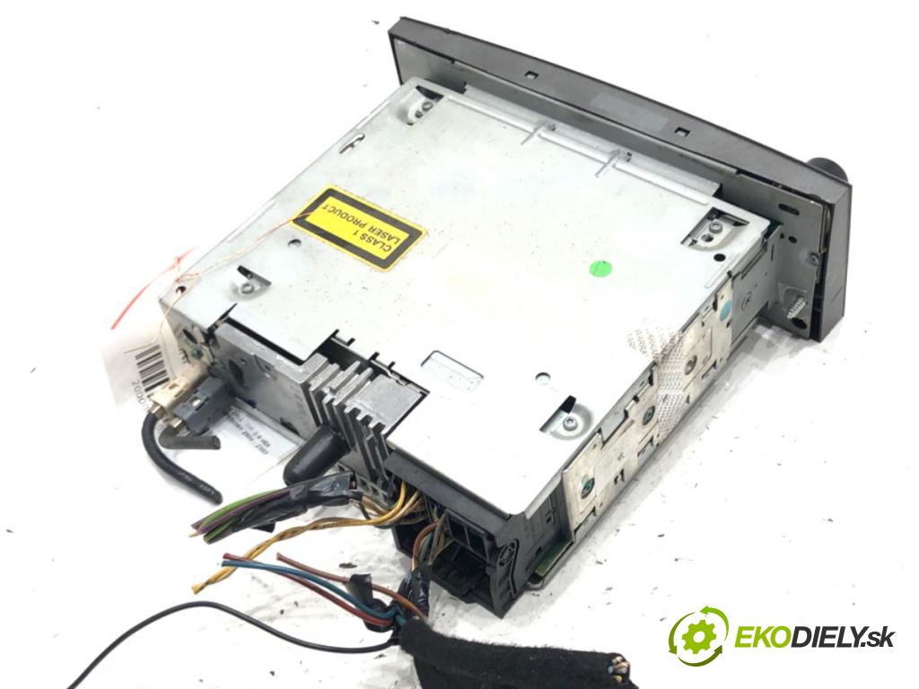 PEUGEOT 407 (6D_) 2004 - 2011    2.0 HDi (6DRHLG, 6DRHLE) 93 kW [126 KM] olej napędowy 2004 - 2007  RADIO  (Audio zariadenia)