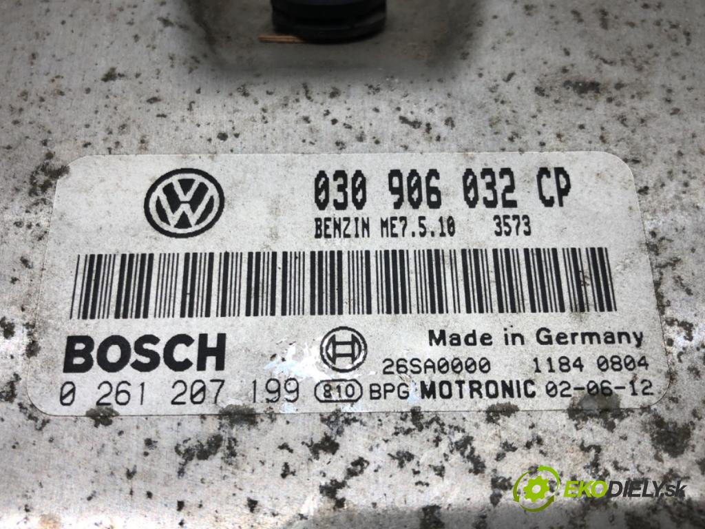 VW LUPO I (6X1, 6E1) 1998 - 2005    1.0 37 kW [50 KM] benzyna 1998 - 2000  riadiaca jednotka Motor 030906032CP (Riadiace jednotky)