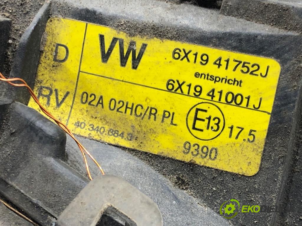 VW LUPO I (6X1, 6E1) 1998 - 2005    1.0 37 kW [50 KM] benzyna 1998 - 2000  Svetlomet pravy predný 6X1941752J