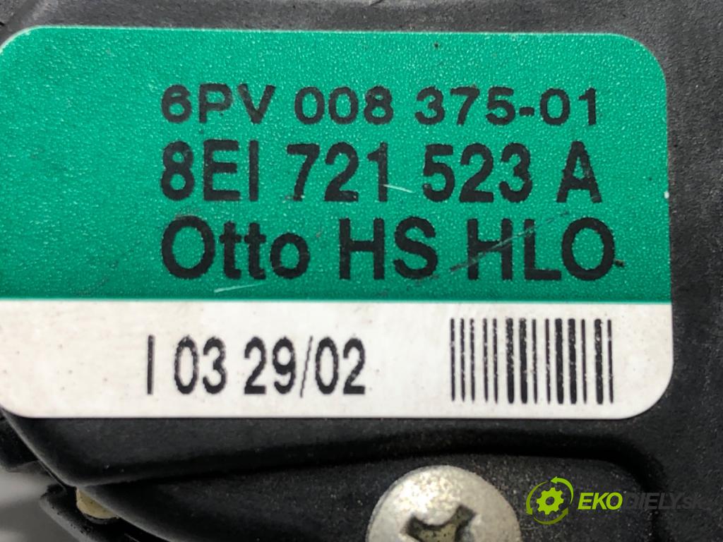 AUDI A4 B6 (8E2) 2000 - 2005    2.4 125 kW [170 KM] benzyna 2001 - 2004  Potenciometer plynu 8EI721523A (Pedále)