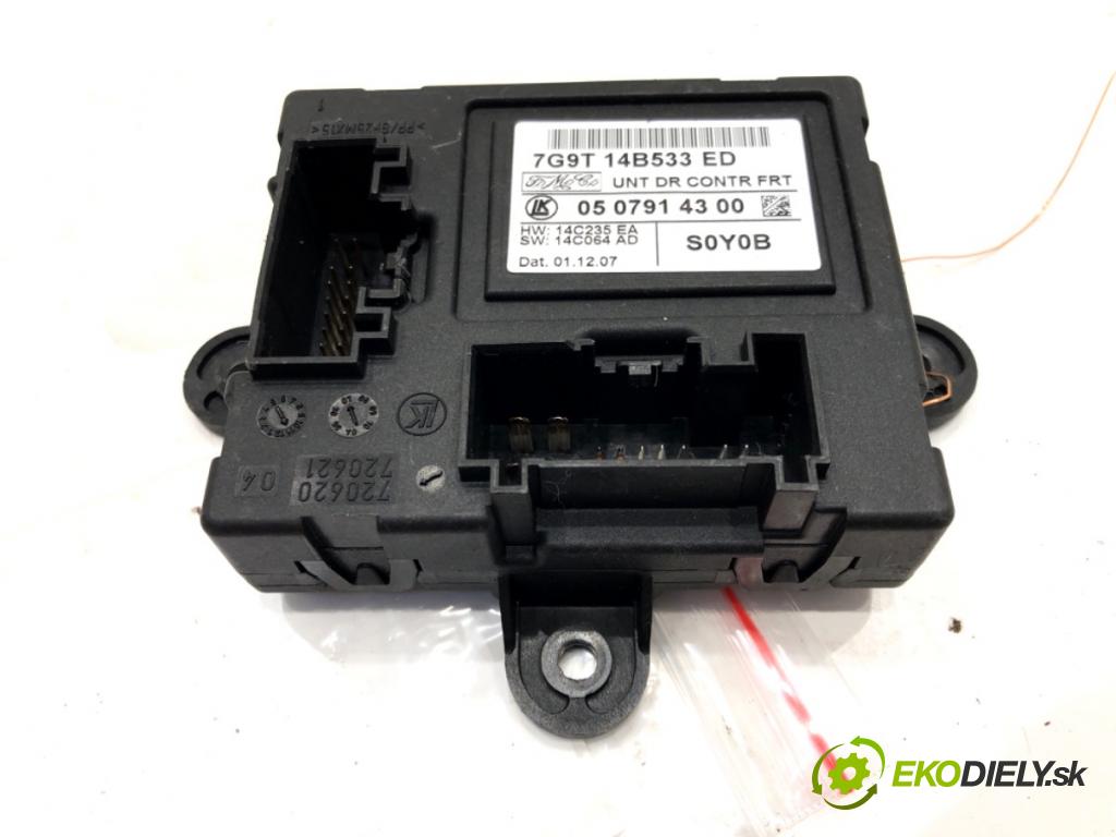 FORD MONDEO IV (BA7) 2007 - 2015    1.8 TDCi 92 kW [125 KM] olej napędowy 2007 - 2015  Modul komfortu 7G9T-14B533-ED (Moduly komfortu)