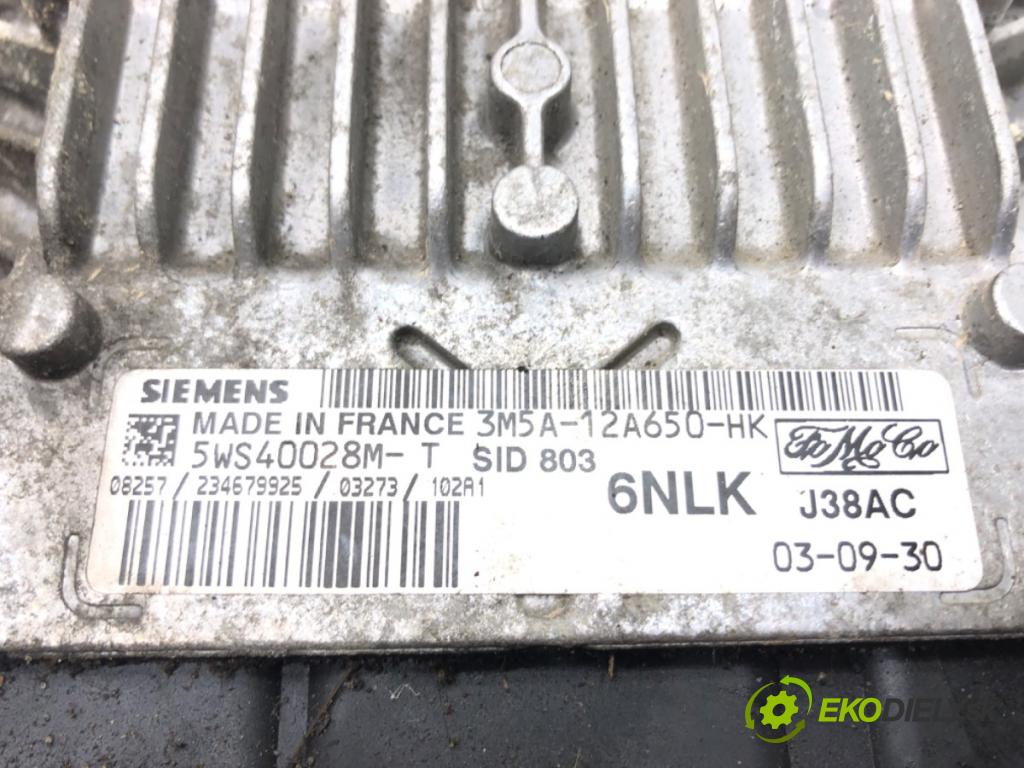 FORD FOCUS C-MAX (DM2) 2003 - 2007    2.0 TDCi 100 kW [136 KM] olej napędowy 2003 - 2007  riadiaca jednotka Motor 3M5A-12A650-HK (Riadiace jednotky)