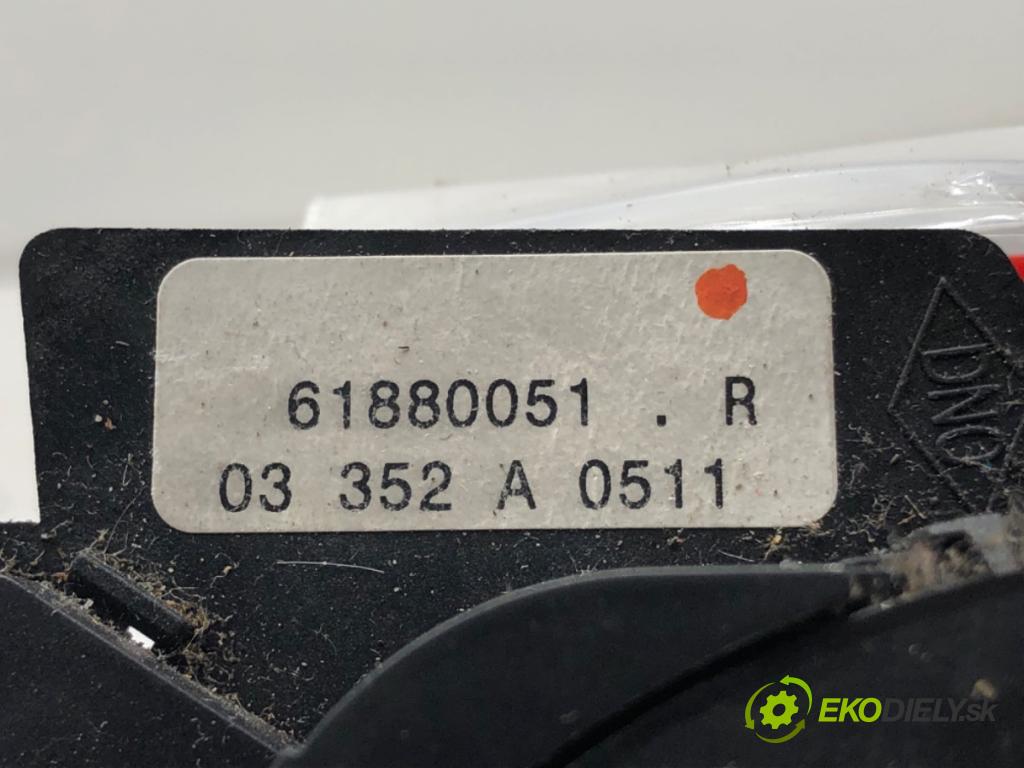 RENAULT SCÉNIC II (JM0/1_) 2003 - 2010    1.6 (JM0C, JM0J, JM1B) 83 kW [113 KM] benzyna 2003 - 2006  Krúžok, slimák airbag 61880051 (Airbagy)