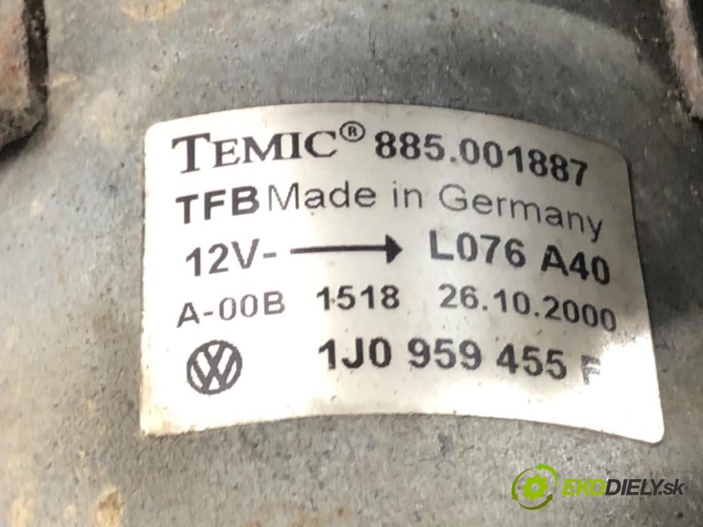 VW BORA Variant (1J6) 1999 - 2005    1.9 TDI 85 kW [115 KM] olej napędowy 1999 - 2001  Ventilátor chladiča 1J0959455F (Ventilátory)