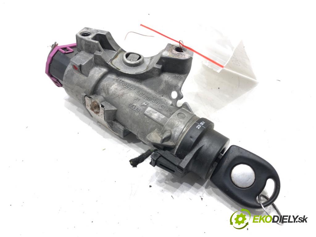 VW POLO (9N_, 9A_) 2001 - 2014    1.2 12V 47 kW [64 KM] benzyna 2001 - 2007  spinačka 4B0905851G (Spínacie skrinky a kľúče)