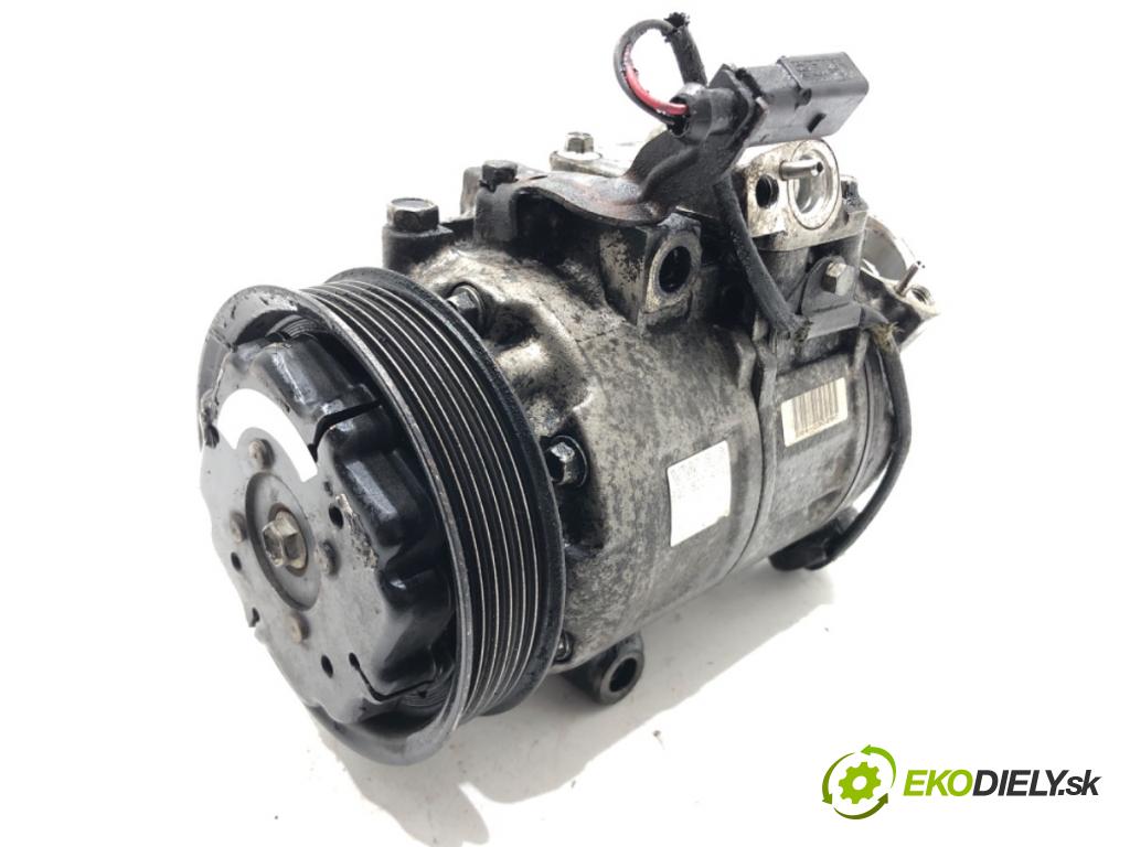 VW POLO (9N_, 9A_) 2001 - 2014    1.2 12V 47 kW [64 KM] benzyna 2001 - 2007  kompresor klimatizace 6Q0820803G (Kompresory)