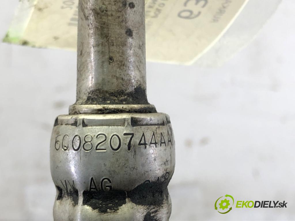 VW POLO (9N_, 9A_) 2001 - 2014    1.2 12V 47 kW [64 KM] benzyna 2001 - 2007  rúrka klimatizácie 6Q0820744AA (Rúrky klimatizácie)