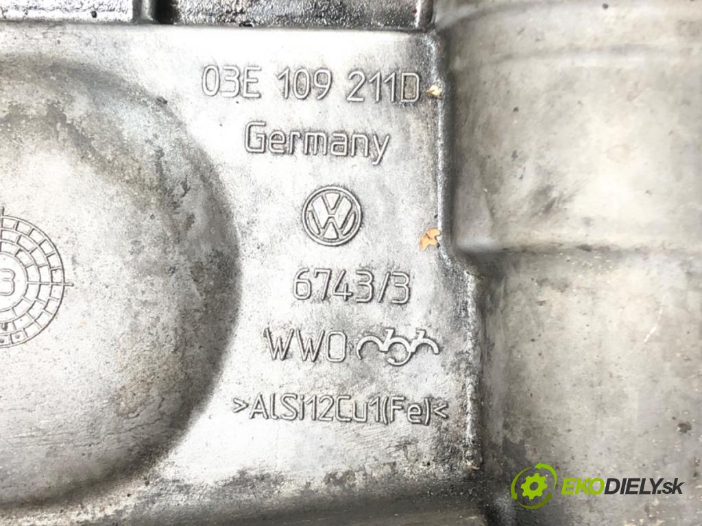 VW POLO (9N_, 9A_) 2001 - 2014    1.2 12V 47 kW [64 KM] benzyna 2001 - 2007  obal 03E109211D (Kryty motora)